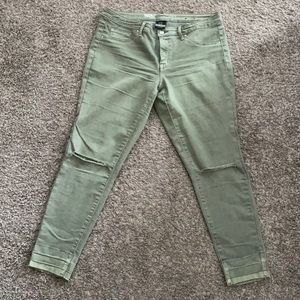 Olive green Mossimo mid rise jegging